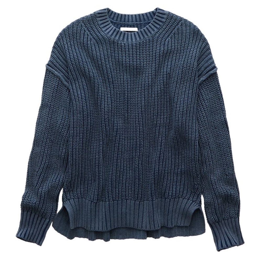 American Eagle Acid Wash Long Weekend Sweater size XS